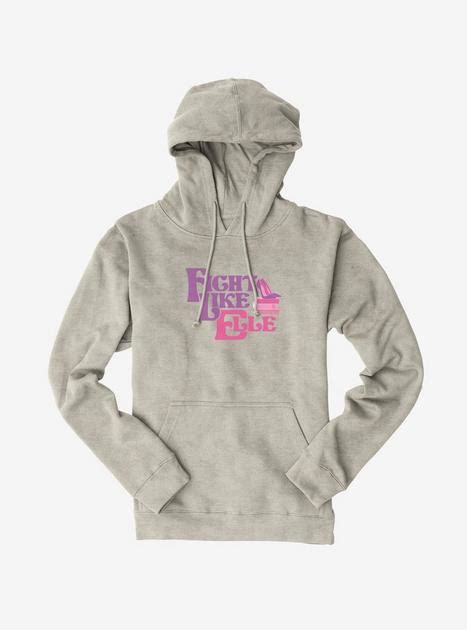 Legally Blonde Fight Like Elle Hoodie Grey Boxlunch