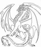 Dragon Lineart Deviantart sketch template