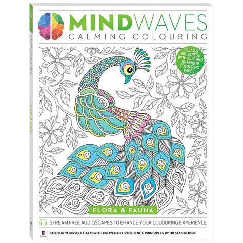 mindwaves calming colouring