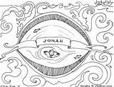 Jonah Coloring Bible Pages Whale Story Book Printable Kids Children Colouring Illustrations Based Series Part Clipart Sunday School Ministry Individual sketch template