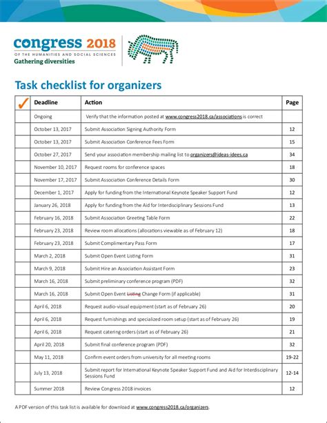 task checklist examples  word examples