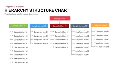 hierarchy structure chart slidebazaar