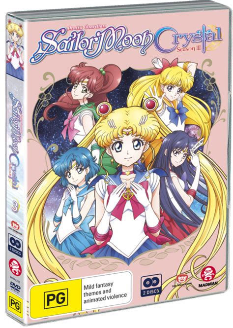 Sailor Moon Crystal Set 3 Eps 27 39 Dvd Madman