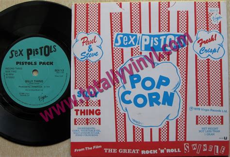 totally vinyl records sex pistols something else silly thing 7