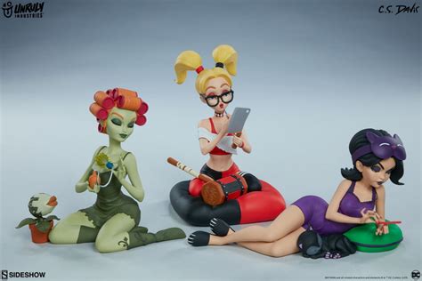 Harley Quinn Poison Ivy And Catwoman Sleepover Sirens