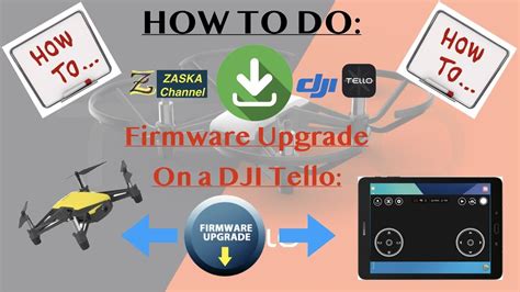 easily  dji tello firmware upgrade software update youtube