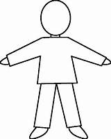 Outline Child Glyph Clipart Kids Back sketch template