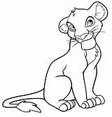 Simba Coloring Pages Nala Lion King Printable Young Colouring Clipart Kids Color Drawing Lions Sitting Print Clipartmag Getcolorings Bestcoloringpagesforkids sketch template