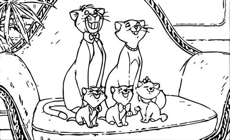 disney  aristocats coloring page  cartoon coloring pages santa