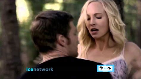 The Vampire Diaries Klaus And Caroline Kiss And Sex 5x11 Youtube