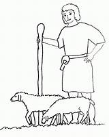 Shepherd Anointed sketch template