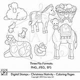 Nativity Getcolorings sketch template