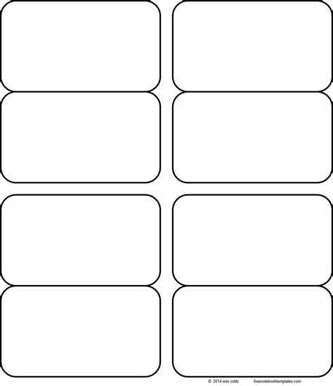 basic shape folds small rectangle rounded  notebook templates