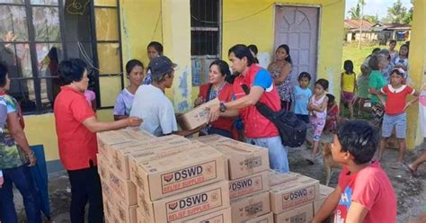 dswd assures ample relief goods for typhoon hit e visayass