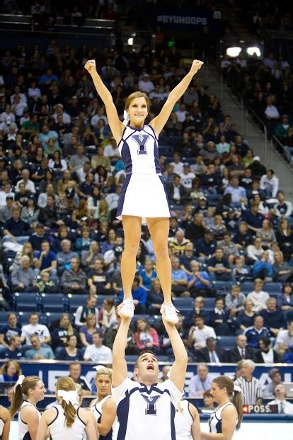 Is Cheerleading A Sport Byu Cheer Chimes In The Daily Universe