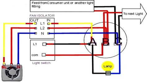 ceiling fan switch wiring diagram hunter
