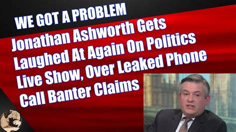 Jonathan Ashworth Gets Laughed At Again On Politics Live Show Over