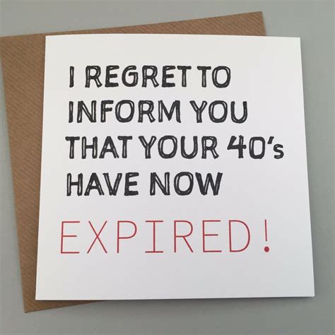 Funny 50th Birthday Card Rude Humour Fifty Sarcasm