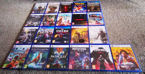 update   playstation  physical collection    added  playstation  games