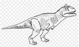 Dinosaur Jurassic Carnotaurus Coloring Pages Luxury Pngfind Clipart sketch template
