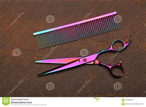 hairstyle tools scissors studio quality stock photo image  male