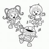 Coloring Umizoomi Pages Team Printable Popular sketch template