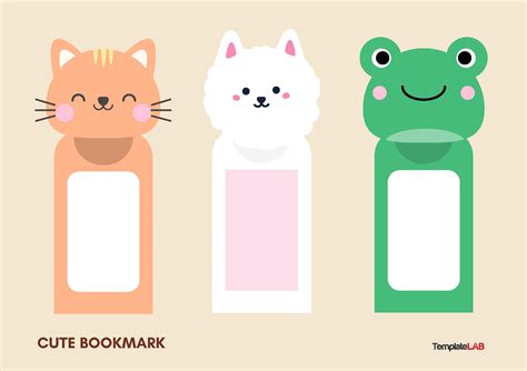 cute printable bookmarks printable form templates  letter
