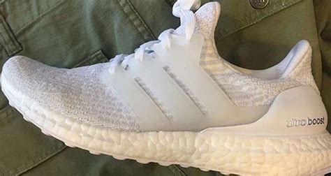 years triple white adidas ultra boost   improved nice