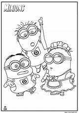 Coloring Minion Pages Minions Valentine Birthday Color Getdrawings Printable Getcolorings Colorings sketch template