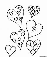 Coloring Valentine Pages Loves Printable Color Print sketch template