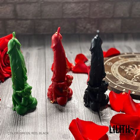 Sexual Binding Figurine Beeswax Candle For Love Magic And