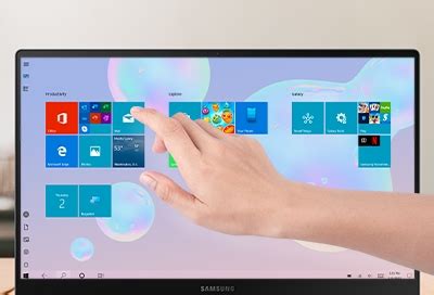 samsung laptops touch screen