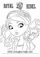 Ever Coloring High After Pages Maddie Hatter Madeline Liv Fairest Getting Pet Print Cerise Hood Everafter Color Printable Getcolorings Apple sketch template