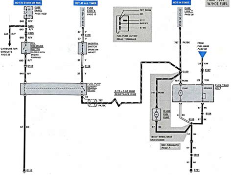 Ford Fuel Pump Relay Diagram