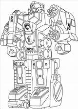 Robot Coloring Pages Fighting Assemble sketch template
