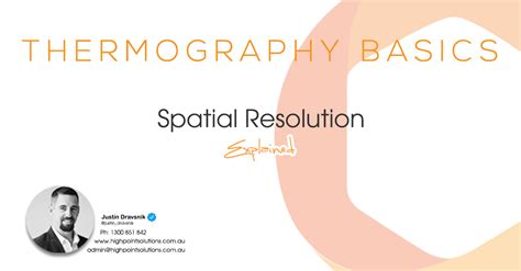 thermography basics spatial resolution explained