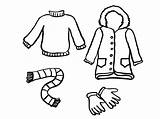 Coloring Warm Winter Clothing Season Stay Always Kids Pages Sun Button Using sketch template