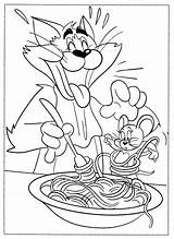 Coloring Pages Popular Kids Movies Jerry Tom sketch template