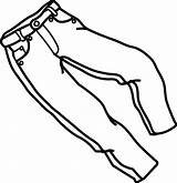 Jeans Clipart Pants Trousers Pair Celana Vector Clip Lineart Drawn Hose Coloring Graphics Cliparts Clipground Vectors Clipartmag Hand Transparent Premium sketch template