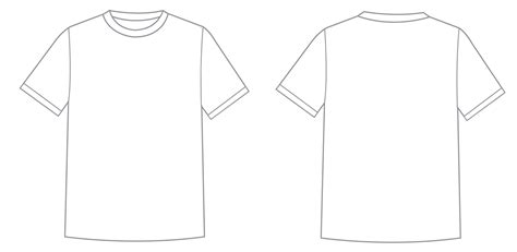 shirt template clipartsco