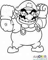 Mario Coloring Pages Super Christmas Printable Getcolorings Bros sketch template
