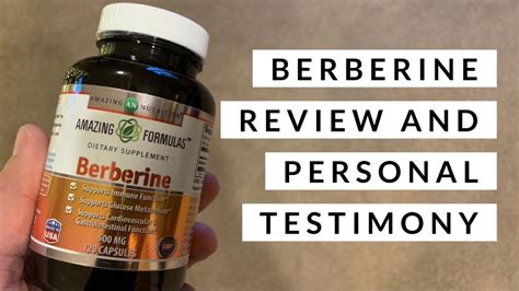 berberine supplement review and side effects youtube