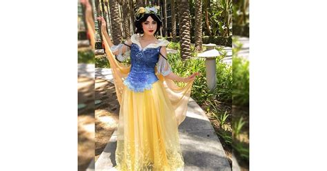 Art Nouveau Snow White Disney Costumes At D23 Expo Popsugar Love