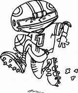 Coloring Pages Football sketch template