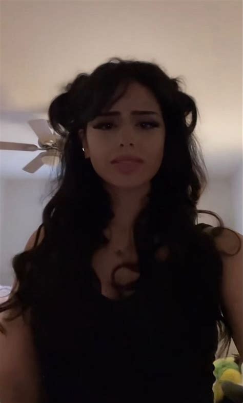 Beautiful Latina Woman In Black Dress