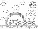 Eisenbahn Malvorlage Malvorlagen Zug Kleinkinder Kinderbilder Kleinkind Innen Lokomotive Malen sketch template