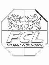 Luzern Swiss Clubs sketch template