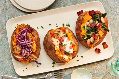 quick baked sweet potatoes recipe