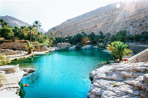 desert oasis wadi bani khalid oman high quality nature stock  creative market