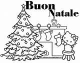 Coloring Christmas Kitty Hello Pages Minions Italian Natale Buon Colosseum Colorare Da Italy Merry Color Xmas German Printable Says Getcolorings sketch template